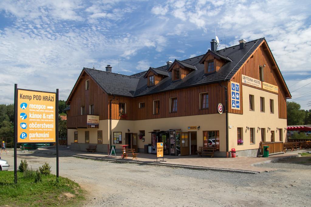 Ubytovna Pod Hrází Vyšší Brod Exterior foto